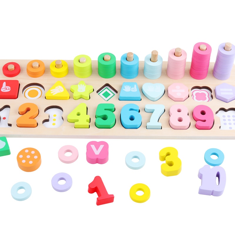 Montessori Toys Wooden Material